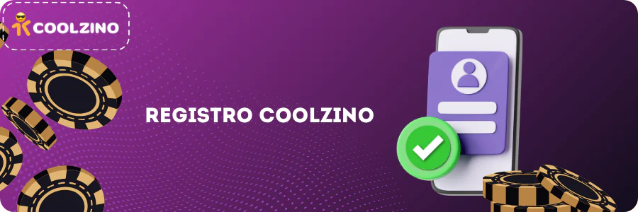 Formulario de registro en Coolzino Casino para España