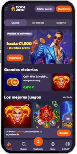 CoolZino Bonus Encuentra el sitio web oficial